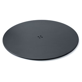 HERRAJES ALK Base plate ronde RANDY Ø580 Noir mat