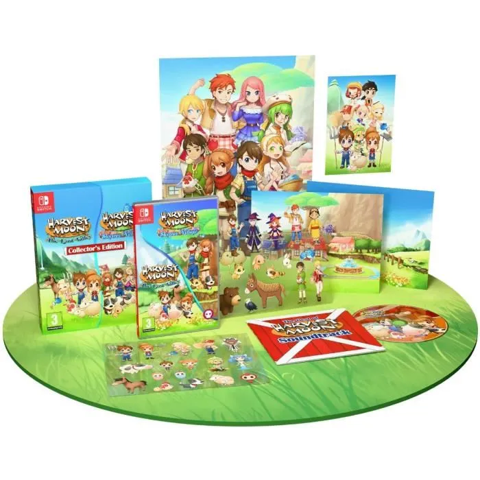 Just For Games - Harvest Moon The Lost Valley + Skytree Village - Edition Collector - Jeu Nintendo Switch - Version française Just For Games - Harvest Moon The Lost Valley + Skytree Village - Edition Collector - Jeu Nintendo Switch - Version française