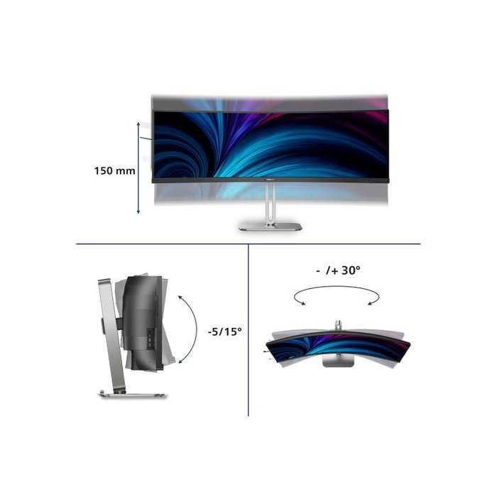 Philips Moniteur B-line 49B2U5900C 00 (49B2U5900C/00) ultra-large Philips Moniteur B-line 49B2U5900C 00 (49B2U5900C/00) ultra-large