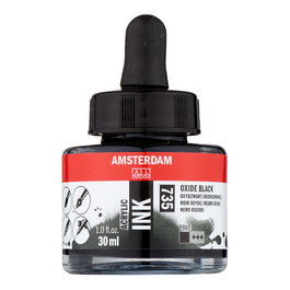 Amsterdam Peinture Acrylique Negro Óxido 735 - 30 ml