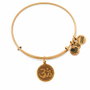Alex And Ani Bracelet Symbole OM Doré