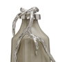 BigBuy Home Bouteille décorative Beige Argenté 15 x 11 x 37 cm