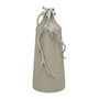 BigBuy Home Bouteille décorative Beige Argenté 15 x 11 x 37 cm