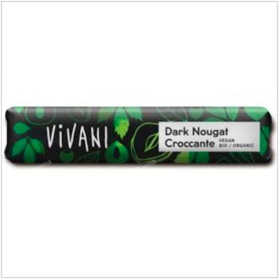 Vivani Barre de Chocolat Noir Praliné Noisette 18 Unités Bio Vegan Vivani Barre de Chocolat Noir Praliné Noisette 18 Unités Bio Vegan
