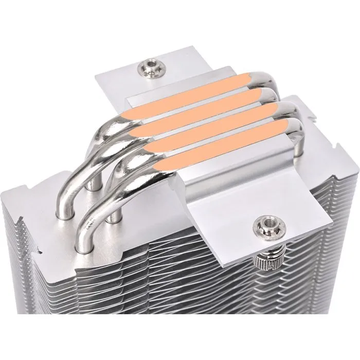 Thermaltake CL-P143-AL12SW-A UX400 ARGB Sync Ventirad CPU avec ventilateur 120 mm ARGB blanc, compatible Intel LGA1851/1700/1200/1156/1155/1151/1150 et AMD AM5/AM4