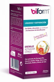 DIETISA (DIELISA) BIFORM DRENAJE ACTIVADOR citrico sin fucus 250ml