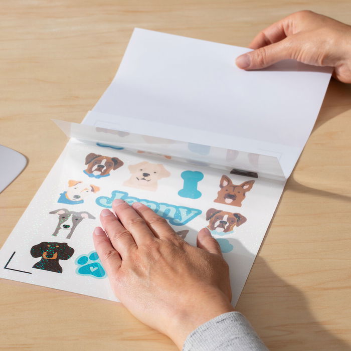 Feuille de vinyle de transfert thermique Cricut 2010354 (5 Unités)