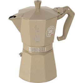 Bialetti Moka Exclusive Induction 6 tasses, sable