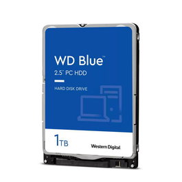 Western Digital WD Blue Disque dur interne 2,5" 1 To SATA 6 Gb/s 128 MB Cache 5400 RPM pour PC de bureau et ordinateurs tout-en-un
