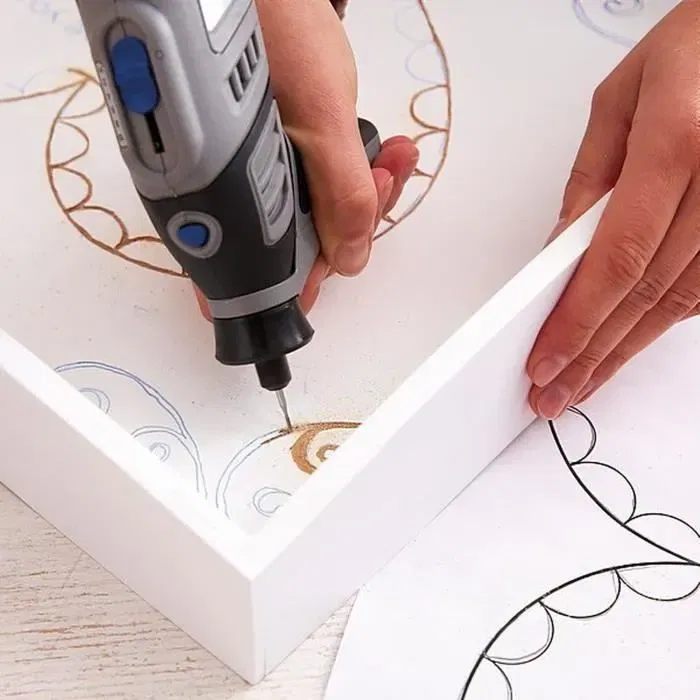 Dremel 105 - Lot de 3 fraises à graver bout rond Ø 0.8mm pour gravure précise, sculpture, bois, fibre de verre, plastique et métaux tendres