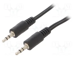 GEMBIRD Câble Jack 3,5mm 3pin stéréo, 5m, noir