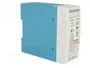 MEAN WELL MDR-40-5 Alimentation à impulsions pour rail DIN 30W 5VDC 6A