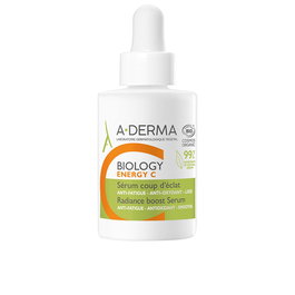 A-Derma Sérum Illuminateur BIOLOGY ENERGY C - 30 ml - Certifié Bio, Riche en Vitamine C²