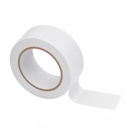 WOLFPACK LINEA PROFESIONAL Ruban isolant 30 m x 25 mm blanc