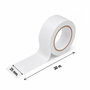 WOLFPACK LINEA PROFESIONAL Ruban isolant 30 m x 25 mm blanc
