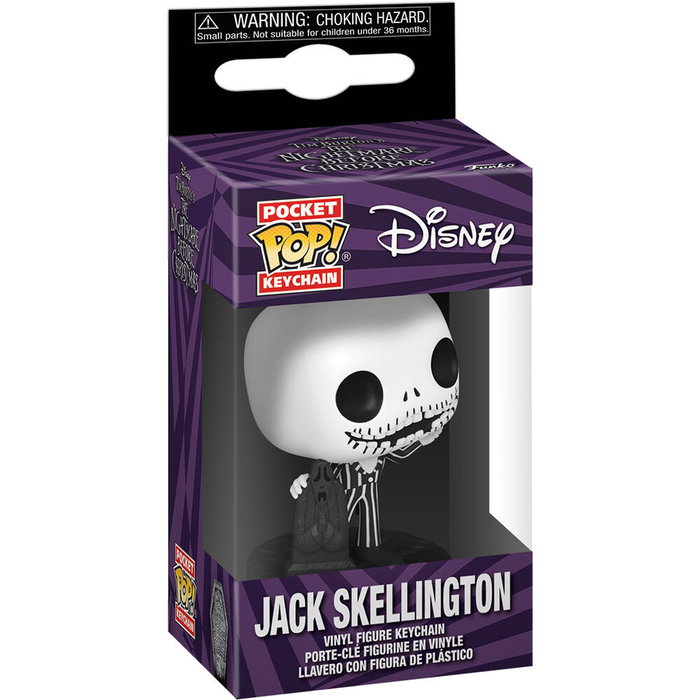 FUNKO Porte-clés Pocket POP! Disney L'Étrange Noël de Monsieur Jack 30th Anniversary FUNKO Porte-clés Pocket POP! Disney L'Étrange Noël de Monsieur Jack 30th Anniversary