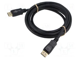 GOOBAY Câble DisplayPort 2.1 de 3m noir