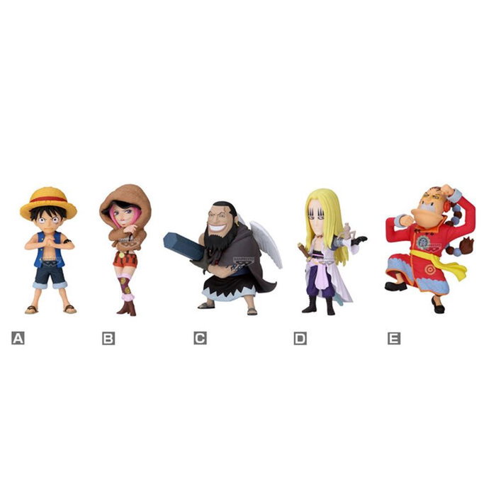 Banpresto Figurine One Piece World Collectable Sabaody Island The Worst Generation 8 cm Banpresto Figurine One Piece World Collectable Sabaody Island The Worst Generation 8 cm