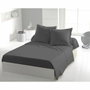 Home Linge Passion Drap plat en microfibre Gris anthracite 240 x 300 cm