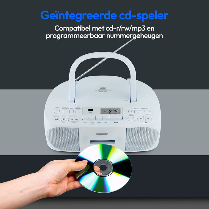 Medion Radio CD K7 - Bleu Medion Radio CD K7 - Bleu