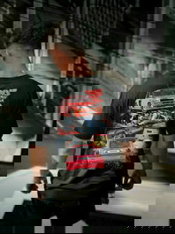 Radikal Revolution T-Shirt Nice Fat Ass Noire Taille S RKNFA101S