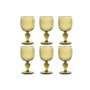 Home ESPRIT Set de Verres Esprit Vert Verre 250 ml (6 Unités) inevitable