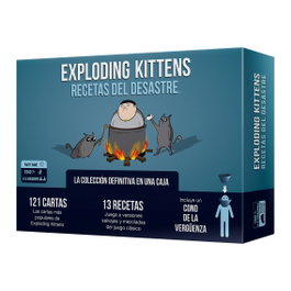 Asmodee Exploding Kittens Recetas del Desastre