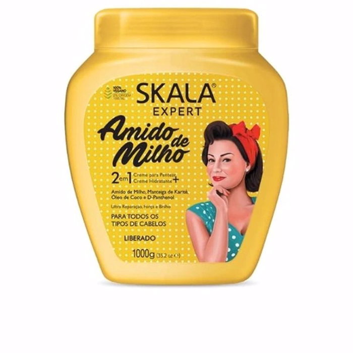 Skala Crème Conditionnante Amido de Milho Reconditionnée 1000 ml Skala Crème Conditionnante Amido de Milho Reconditionnée 1000 ml