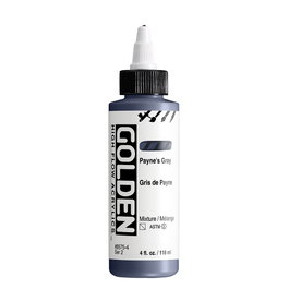 Golden Peinture acrylique High Flow Gris de Payne 118 ml
