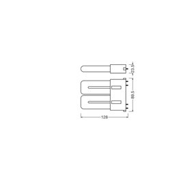 Ledvance DULUX LED 2G10 8W 1000Lm 4000K 130º IP20