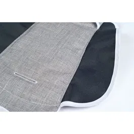 Smoby Housse de siège rembourrée et confortable pour porteur bébé Maestro, enfant dès 6 mois, gris et bleu