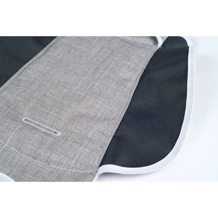 Smoby Housse de siège rembourrée et confortable pour porteur bébé Maestro, enfant dès 6 mois, gris et bleu Smoby Housse de siège rembourrée et confortable pour porteur bébé Maestro, enfant dès 6 mois, gris et bleu