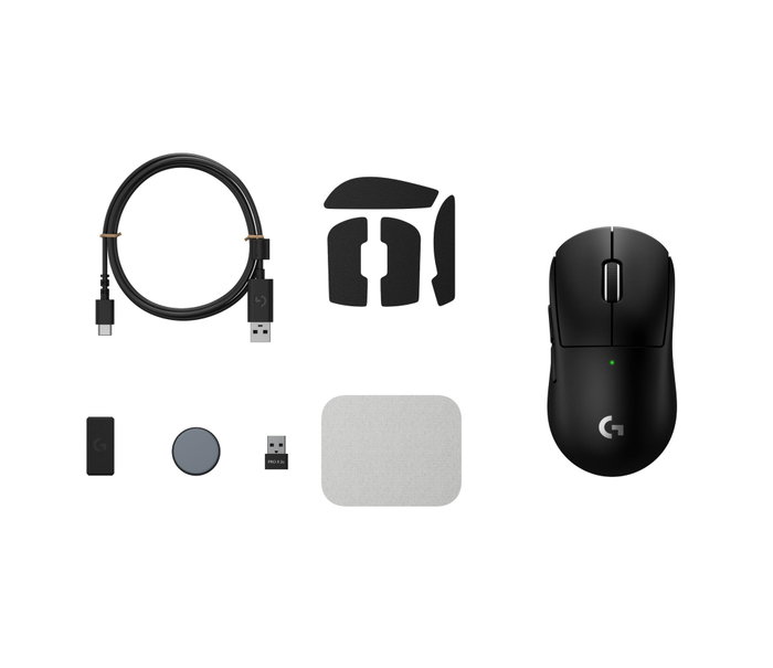 Logitech G Pro X Superlight 2c Compact Lightspeed - Noir Logitech G Pro X Superlight 2c Compact Lightspeed - Noir