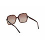 GUESS GU00190 Polarisé Lunettes de Soleil Femme 52H Verres 57 mm Branches 140 mm Design Carré