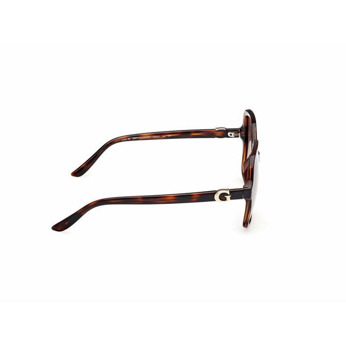 GUESS GU00190 Polarisé Lunettes de Soleil Femme 52H Verres 57 mm Branches 140 mm Design Carré