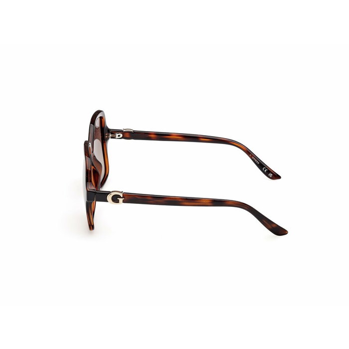 GUESS GU00190 Polarisé Lunettes de Soleil Femme 52H Verres 57 mm Branches 140 mm Design Carré