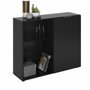 BigBuy Home Petit meuble de rangement Noir