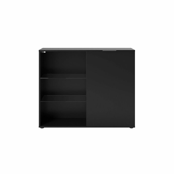 BigBuy Home Petit meuble de rangement Noir