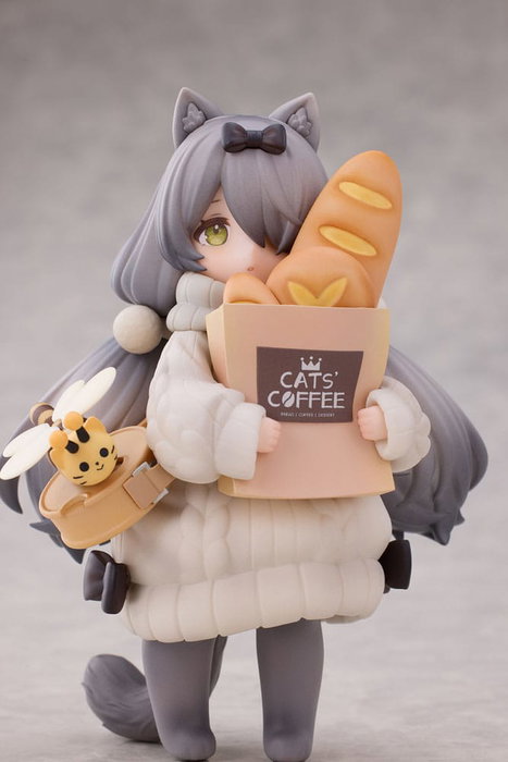 Decorated Life Collection statuette PVC Tea Time Cats - Cat Town Bakery Staff & Customer Set 12 cm