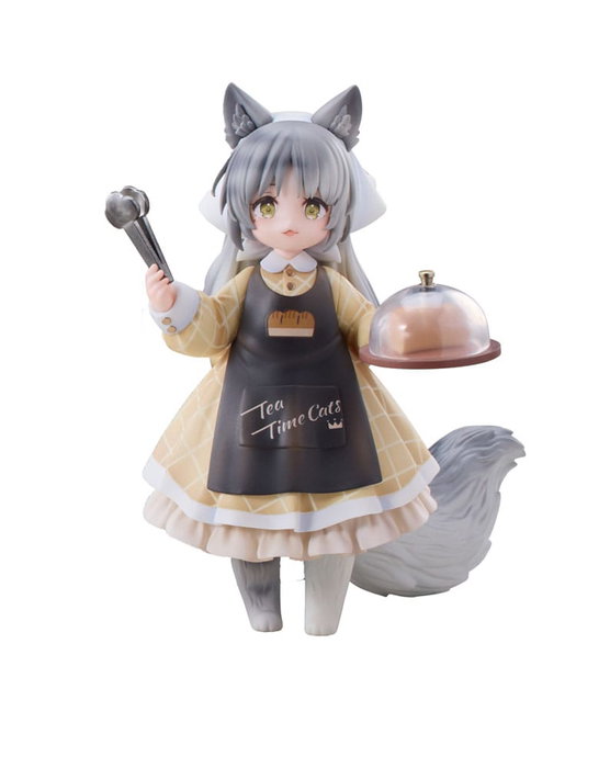 Decorated Life Collection statuette PVC Tea Time Cats - Cat Town Bakery Staff & Customer Set 12 cm
