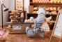 Decorated Life Collection statuette PVC Tea Time Cats - Cat Town Bakery Staff & Customer Set 12 cm