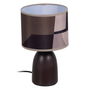 Lampe de bureau Marron Céramique 60 W 220-240 V 18 x 18 x 29,5 cm