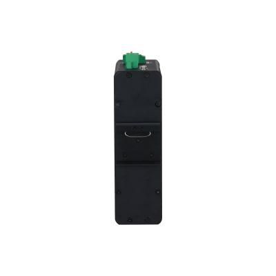 Dahua - Commutateur industriel géré Gigabit 10 ports avec PoE+ sur 8 ports - Supporte PoE longue distance 250 m, VLAN, agrégation de liens