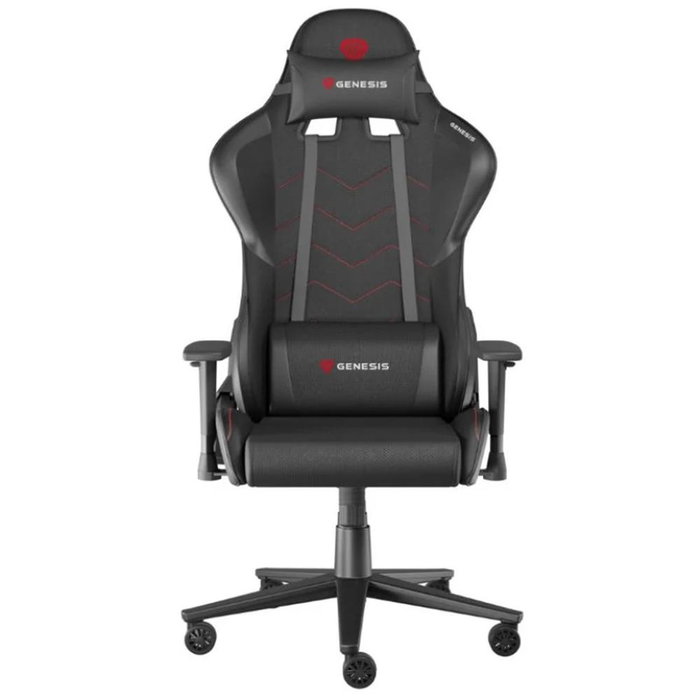 Genesis Nitro 550 G2 Fauteuil Gaming Noir Tissu et Cuir Écologique Genesis Nitro 550 G2 Fauteuil Gaming Noir Tissu et Cuir Écologique