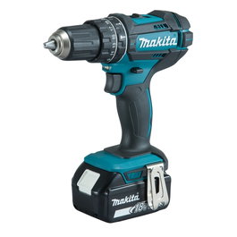 Makita DHP482RFWJ Perceuse-visseuse à percussion sans fil avec 2 batteries 18 V