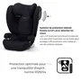 Cybex Siège Auto Solution B3 i-Fix pour Enfant 3-12 ans, 15-50 kg, 100-150 cm (Groupe 2/3) - Noir - Inclinable avec Système ISOFIX