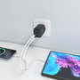 Chargeur mural Aisens ASCH-65W2P079-BK Noir 50 W