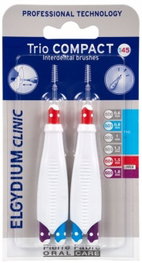 Elgydium Set Duo Brosse Interdentaire Bicolore 2 Pièces - Soins Bucco-Dentaires