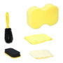 Dunlop Set de nettoyage pour voiture, 5 pièces