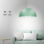 GSC Evolution Lampe de plafond suspendue Serie Abala E27 Ø400mm Vert